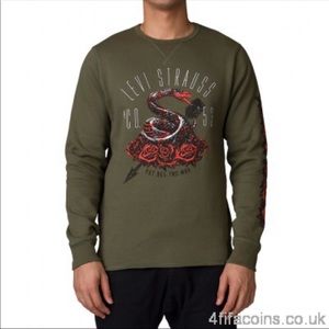 Men’s Levi’s Strauss crewneck pullover sweatshir